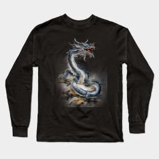 Blue Dragon Long Sleeve T-Shirt